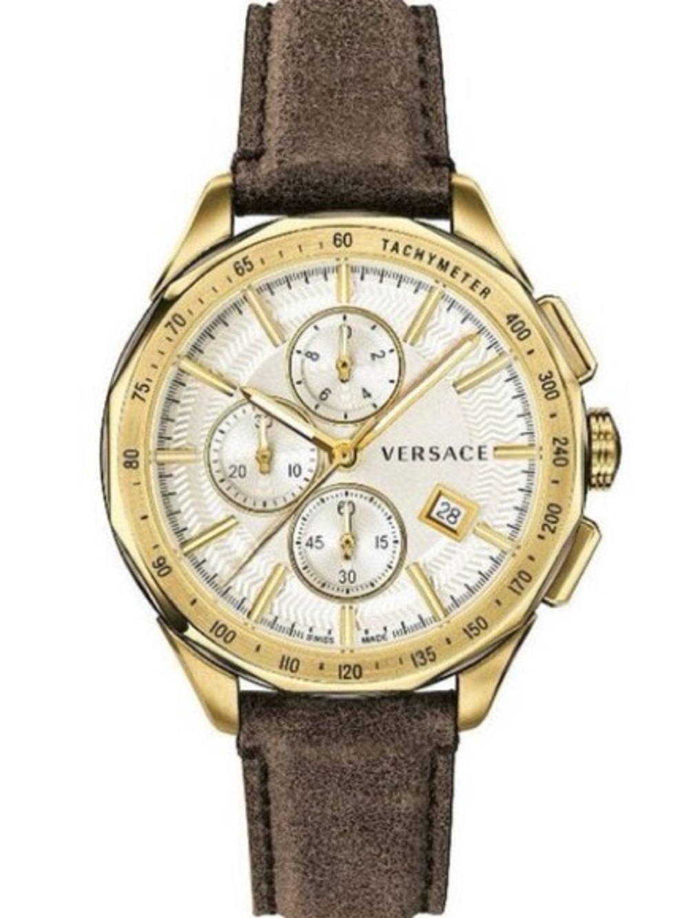 Men’s Versace Glaze Chronograph, Swiss Made